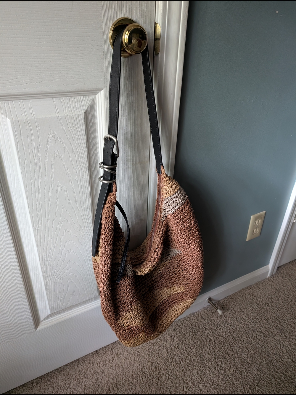 Free People Handwoven Tote/Shoulder Bag